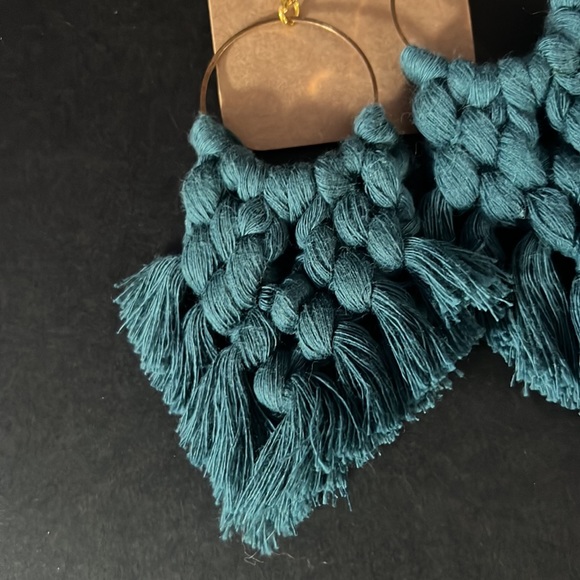 015 Custom Designed Handmade Macrame Earrings - Picture 2 of 2